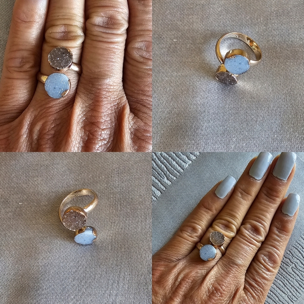 Druzy Quartz Ring